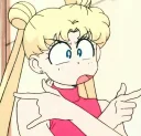 Sticker from Сейлор Мун (@anime_stickerr)