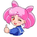 Sticker from Sailor Moon