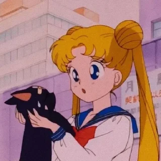 Sticker from Sailor moon