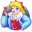 Sticker from Sailor Moon