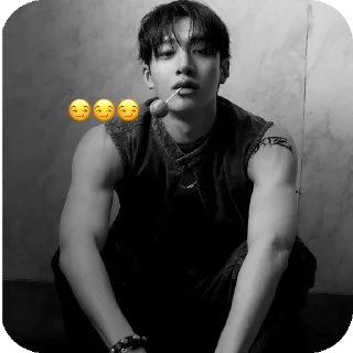 😎 emoji my bf Chris(кто взял стикеры тот шлюха) Telegram sticker 12 of 20