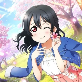 Sticker from Nico Yazawa @kiwiys