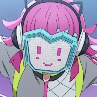🤖 emoji Rina-Chan boodo: Nikkorin! Telegram sticker 8 of 86