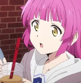 😦 emoji Rina-Chan boodo: Nikkorin! Telegram sticker 1 of 86