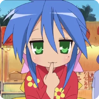 konata izumi :3 【𝒦】@konatai sticker 2