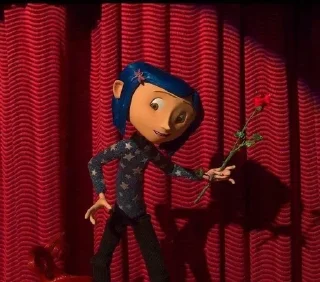 Sticker from Coraline