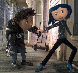Sticker from Coraline