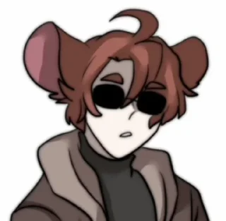 😎 emoji Хуманизированные Том и Джерри Telegram sticker 19 of 26