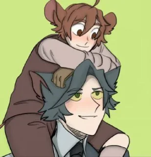 👀 emoji Хуманизированные Том и Джерри Telegram sticker 21 of 26