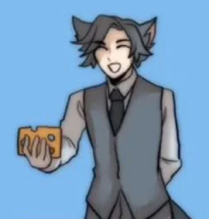😄 emoji Хуманизированные Том и Джерри Telegram sticker 22 of 26