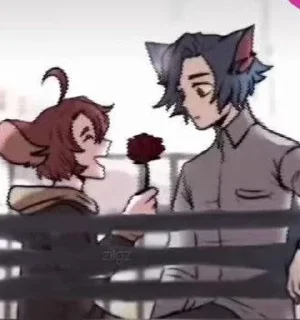 ❤️ emoji Хуманизированные Том и Джерри Telegram sticker 5 of 26