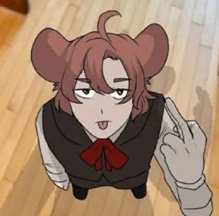 🖕 emoji Хуманизированные Том и Джерри Telegram sticker 16 of 26