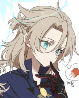 🤔 emoji チョークの王子 🎐 @toniqwst Telegram sticker 17 of 63