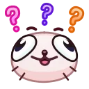 ❓ emoji Seal Emoji Telegram sticker 17 of 40