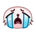 😭 emoji Seal Emoji Telegram sticker 10 of 40