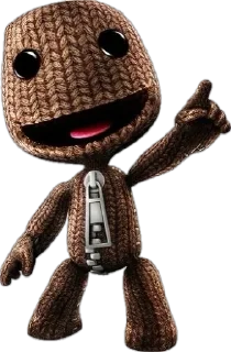 Sticker from SackBoy