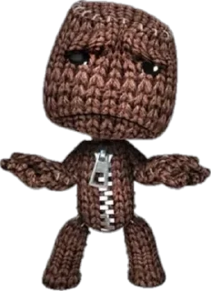 Sticker from SackBoy