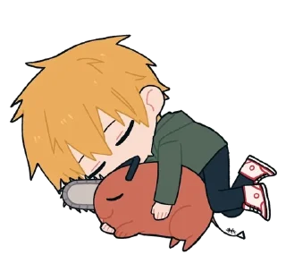 Sticker from csm chibi by @lztrk