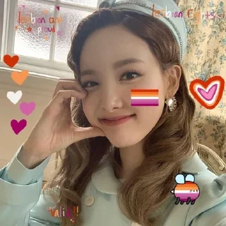 Sticker from llesbian♡♡♡♡♡♡