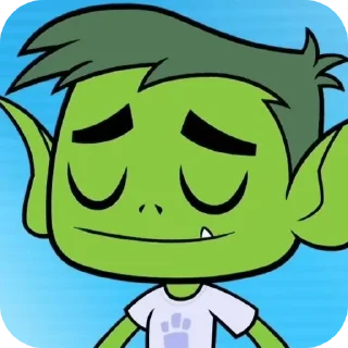 Sticker from Beast Boy ➩ @Earth928B
