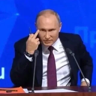Sticker from Путин