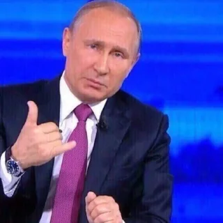 Sticker from Путин