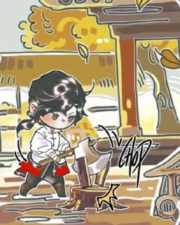 Sticker from хуаляни создали лов