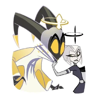 😳 emoji @Earth928B <- больше стиков Адам Отель Хазбин Telegram sticker 22 of 62