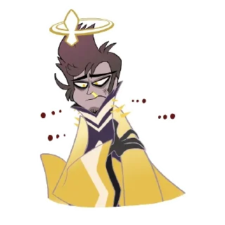 🙁 emoji @Earth928B <- больше стиков Адам Отель Хазбин Telegram sticker 17 of 62