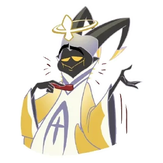 😊 emoji @Earth928B <- больше стиков Адам Отель Хазбин Telegram sticker 23 of 62
