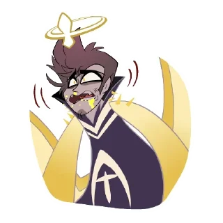 😩 emoji @Earth928B <- больше стиков Адам Отель Хазбин Telegram sticker 16 of 62
