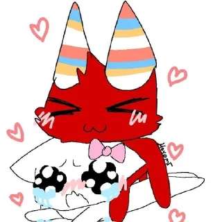 ❤️ emoji банбалина и банбан от сгущёнки дяди саши Telegram sticker 2 of 30