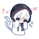 Sticker from Mafumafu Sticker (cat)