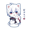 Sticker from Mafumafu Sticker (cat)