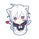 Sticker from Mafumafu Sticker (cat)