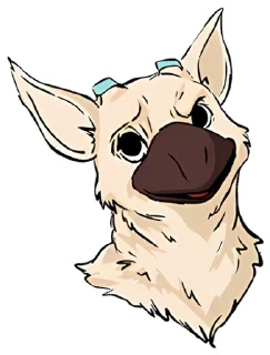 Sticker from The Last Guardian