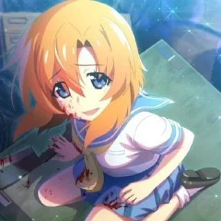 🧡 emoji Higurashi no Naku Koro ni Telegram sticker 15 of 60