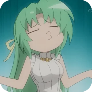 👍 emoji лучший стикерпак хинамидзавы Telegram sticker 19 of 60