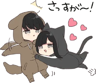 🤗 emoji Yurudara-chan.5 • @punipuni_stickers Telegram sticker 4 of 40