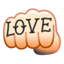👊 emoji Tattoo Emoji Telegram sticker 12 of 40