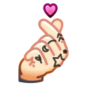 🫰 emoji Tattoo Emoji Telegram sticker 16 of 40