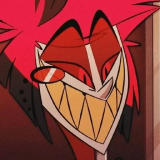 Sticker from Alastor • @HazbinHotelStickers