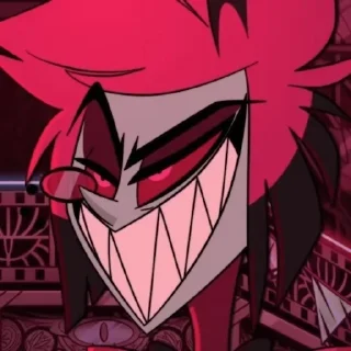 Sticker from Alastor • @HazbinHotelStickers