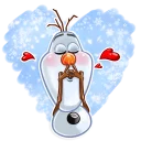 Sticker from Olaf