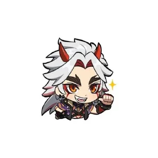 ⭐️ emoji Итто:> @Stikerhi_bot Telegram sticker 2 of 67