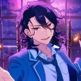 🦇 emoji Rei Sakuma enstars || @ctcxd Telegram sticker 19 of 80