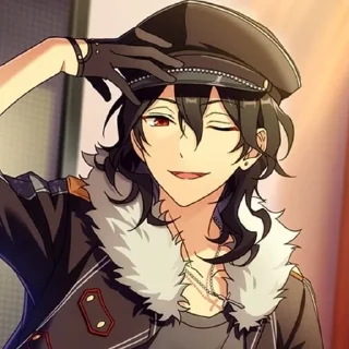 🦇 emoji Rei Sakuma enstars || @ctcxd Telegram sticker 23 of 80