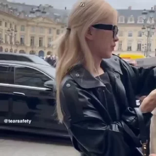 Sticker from PFW24 @YSLmother