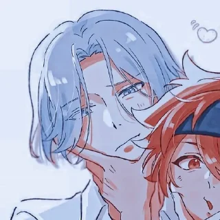💙 emoji Реки и Ланга ❤️💙 @negri_rabotaut Telegram sticker 5 of 44