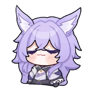 🦊 emoji 𝔹𝕒𝕚𝕔𝕙𝕖𝕟𝕘 ☾ @wwkness  @StickersStarRail Telegram sticker 8 of 56
